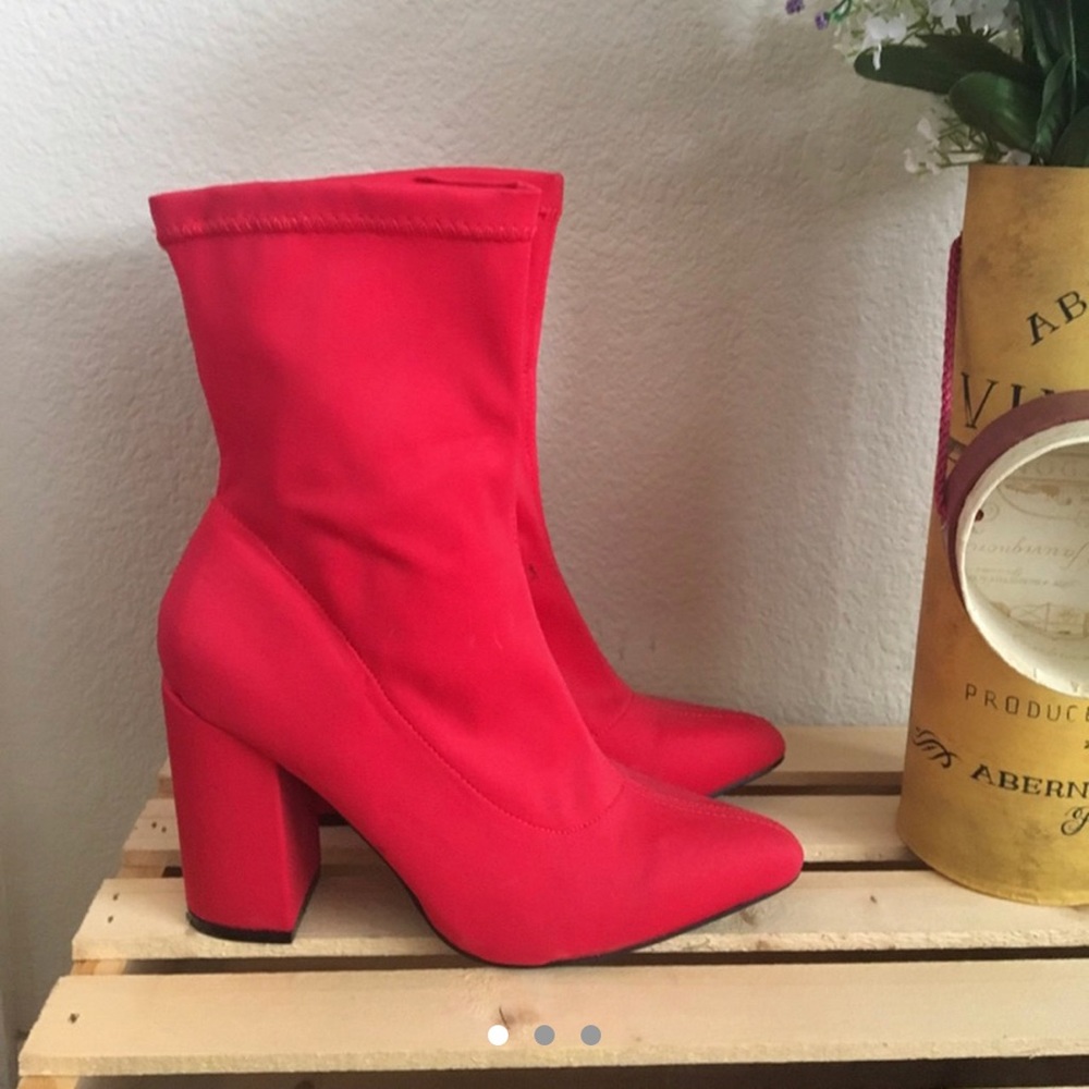 Red boots